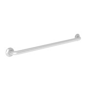 NEWPORT BRASS 35" L, Two Post, Solid Brass, 32" Grab Bar in White, White 1200-3932/50